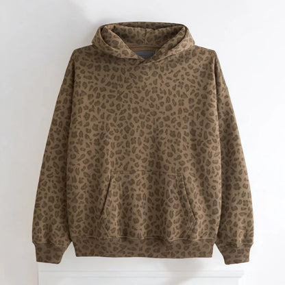 UNISEX LEOPARD HOODIE