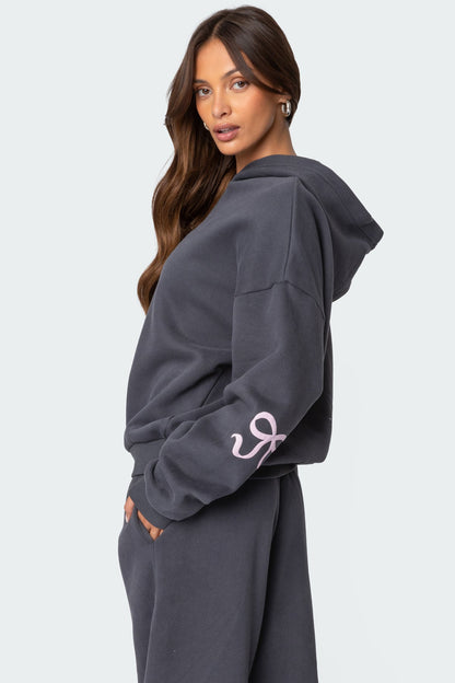 BOW HOODIE + FREE JOGGERS