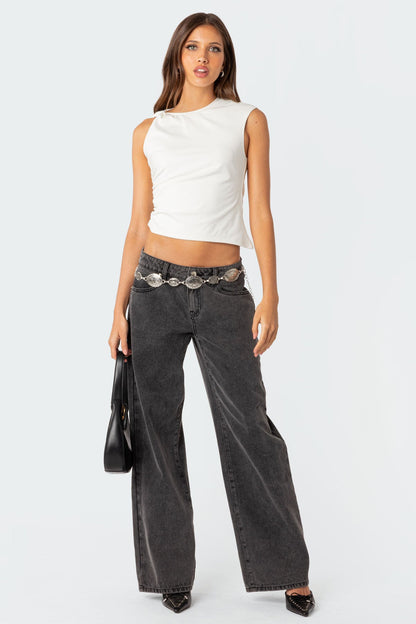 LOW RISE JEANS