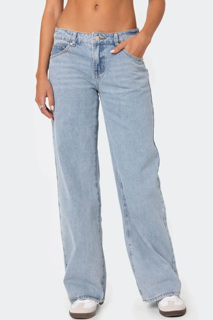 LOW RISE JEANS