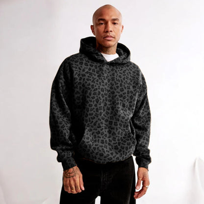 UNISEX LEOPARD HOODIE