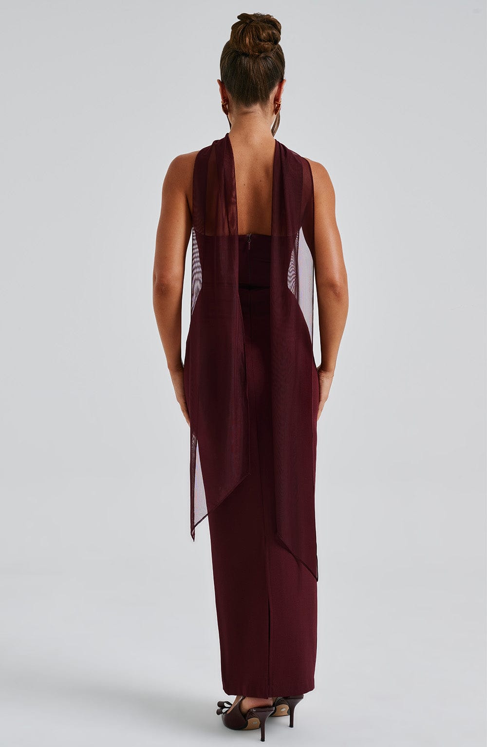 ALIA MAXI SCARF DRESS